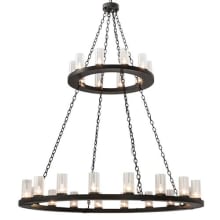 Loxley 28 Light 60" Wide Ring Chandelier
