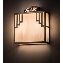 Spire 2 Light 14" Tall Wall Sconce