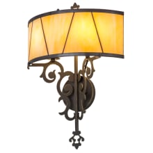 Aneila Honeycomb 2 Light 21" Tall Wall Sconce