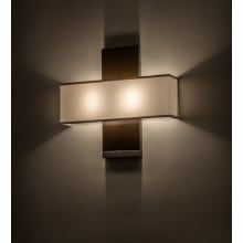 Lineal 2 Light 19" Tall Wall Sconce