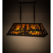Tall Pines 6 Light 36" Wide Linear Pendant