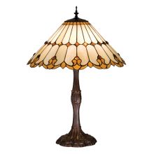 28.5" H Nouveau Cone Table Lamp