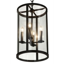 Cilindro 4 Light 12" Wide Taper Candle Pendant