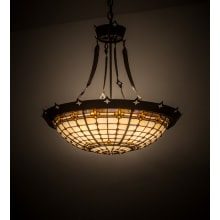 Fleur-de-Lite 4 Light 26" Wide Pendant