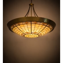 Fleur-de-Lite 10 Light 54" Wide Pendant