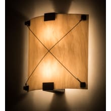 Maxton 2 Light 13" Tall Wall Sconce with Shade