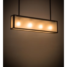 Affinity 4 Light 5" Wide Linear Pendant