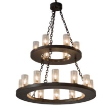 Loxley 18 Light 36" Wide Ring Chandelier