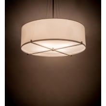 Cilindro 4 Light 36" Wide Suspension Pendant