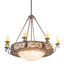 Delano 10 Light 42" Wide Taper Candle Style Chandelier