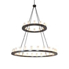 Loxley 36 Light 72" Wide Ring Chandelier