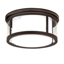 Cilindro Campbell 19" Wide LED Flush Mount Drum Ceiling Fixture