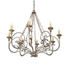 Rachelle 8 Light 42" Wide Taper Candle Style Chandelier