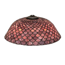 Tiffany Fishscale 6.5" Tall Lamp Shade