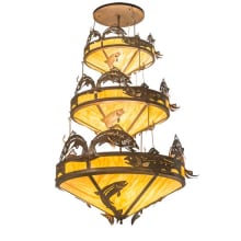 Catch of the Day 18 Light 58" Wide Chandelier