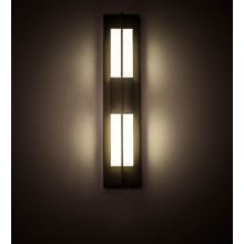 Joemy 24" Tall LED Wall Sconce with Shade