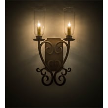 Thierry 2 Light 21" Tall Wall Sconce