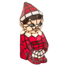 Elf 10" Tall Red Novelty Specialty Lamp