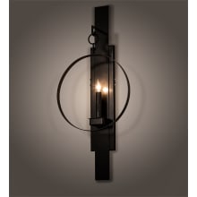 Holmes 28" Tall Hand Crafted Wall Sconce