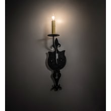 Merano 19" Tall Wall Sconce with Faux Candle
