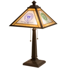 Personalized 2 Light 23" Tall Buffet Table Lamp