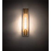 Cilindro Pipette 23" Tall Wall Sconce