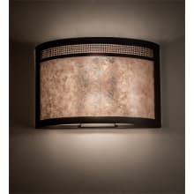 Maglia Semplice 2 Light 12" Tall Wall Sconce with Shade