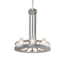 Arion 8 Light 28" Wide Ring Chandelier