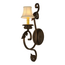 Josephine 23" Tall Wall Sconce with Shade