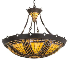 Fleur-de-lis 2 Light 36" Wide Pendant