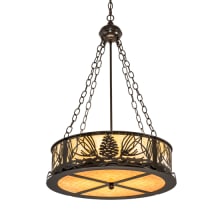 4 Light 22" Wide Pendant