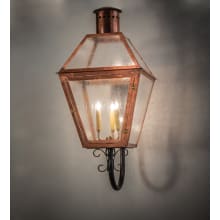 Falmouth 3 Light 38" Tall Wall Sconce