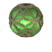 6" H Castle Butterfly Orb Shade
