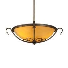 Alaine 3 Light 24" Wide Pendant - Gilded Tobacco Finish