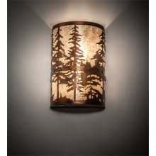 Tall Pines 2 Light 18" Tall Wall Sconce