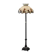 Roseborder 3 Light 62" Tall Buffet Floor Lamp