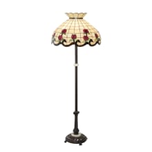 Roseborder 3 Light 62" Tall Buffet Floor Lamp