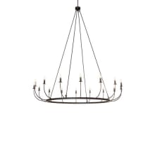 Naomi 16 Light 96" Wide Taper Candle Style Chandelier