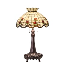 Roseborder 3 Light 33" Tall Buffet Table Lamp