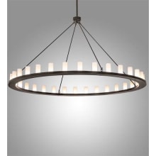 Loxley 32 Light 96" Wide Ring Chandelier