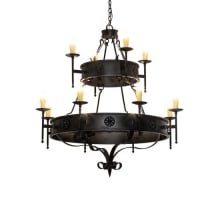 Lorenzo 100 Light 48" Wide Taper Candle Style Chandelier