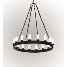 Costello 16 Light 60" Wide Ring Chandelier