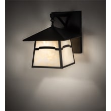 Stillwater Mountain View 15" Tall Wall Sconce with Shade