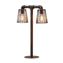PipeDream 2 Light 28" Tall Buffet Table Lamp