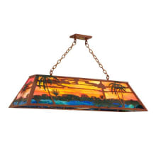 Swamp 6 Light 12" Wide Linear Pendant