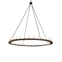 Loxley 32 Light 94" Wide Ring Chandelier
