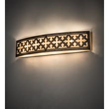 Cardiff 4 Light 6" Tall Wall Sconce
