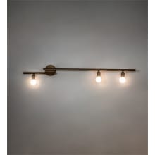 Alva 3 Light 8" Tall Wall Sconce