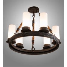Costello 6 Light 24" Wide Ring Chandelier
