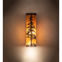 Tall Pines 16" Tall Wall Sconce